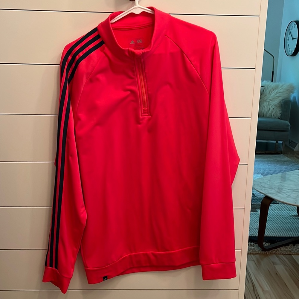 Adidas Half Zip Golf Pullover